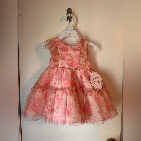 Other - Floral Pink Baby Dress